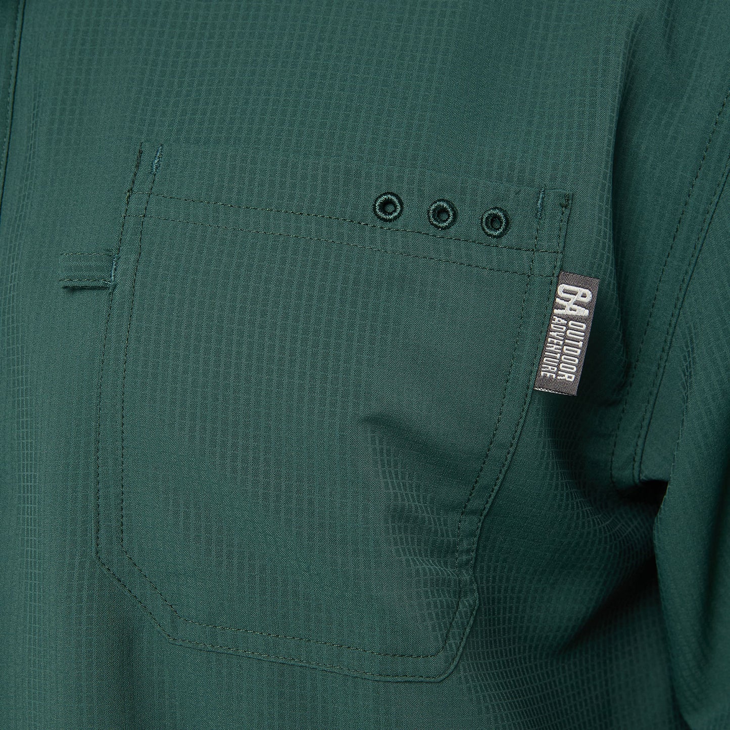 CAMISA DE HOMBRE / QUEPOS S/S / OUTDOOR ADVENTURE