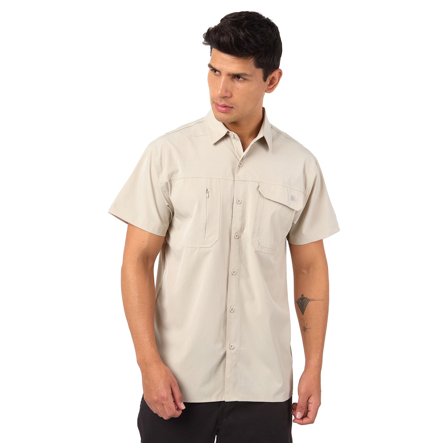 CAMISA DE HOMBRE/ LAS PERLAS 2.0 S/S / OUTDOOR ADVENTURE