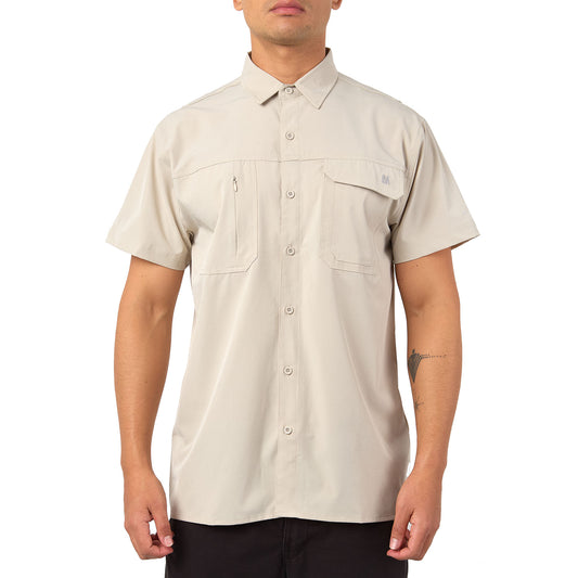 CAMISA DE HOMBRE/ LAS PERLAS 2.0 S/S / OUTDOOR ADVENTURE