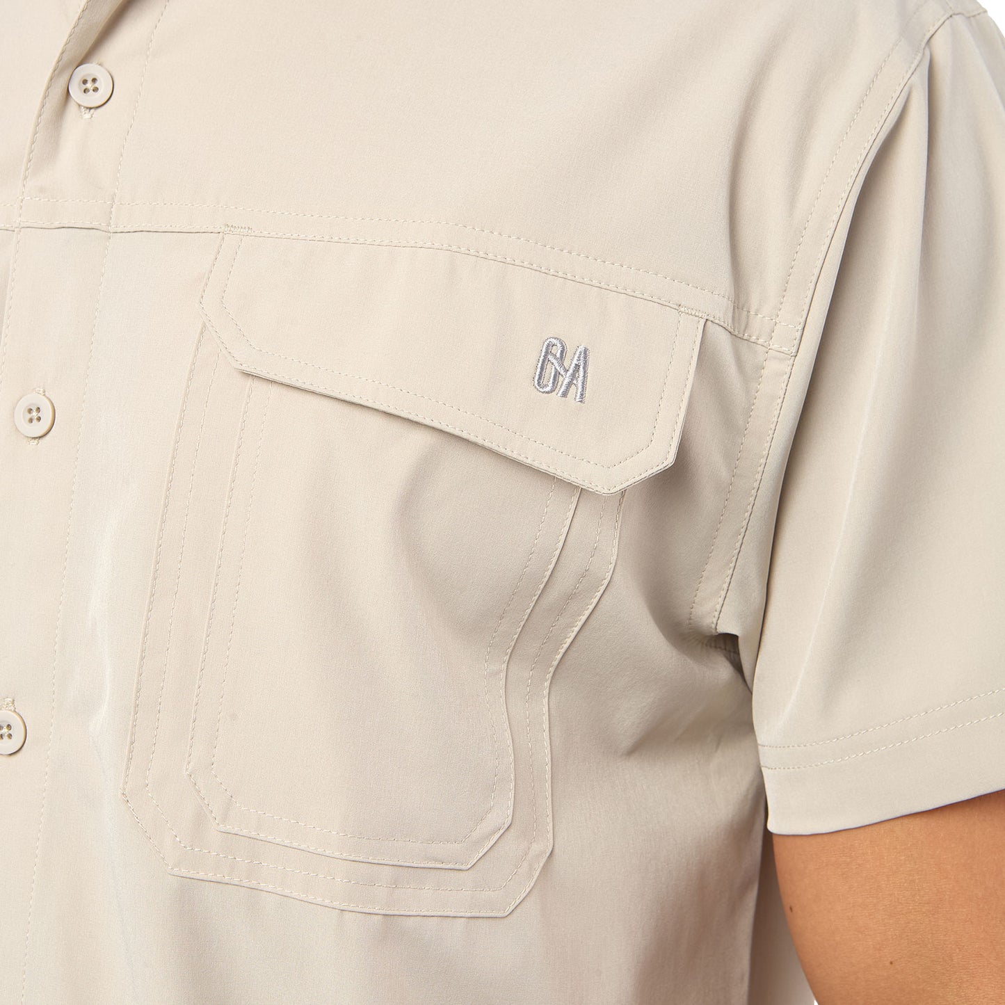 CAMISA DE HOMBRE/ LAS PERLAS 2.0 S/S / OUTDOOR ADVENTURE