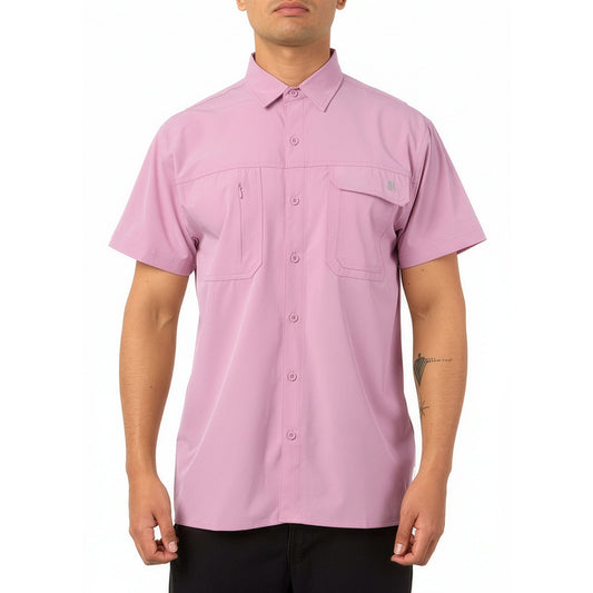 CAMISA DE HOMBRE/ LAS PERLAS 2.0 S/S / OUTDOOR ADVENTURE