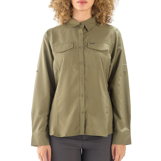 CAMISA MUJER OROSI MANGA LARGA / OUTDOOR ADVENTURE