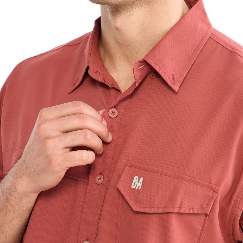CAMISA DE HOMBRE/ DARIEN S/S / OUTDOOR ADVENTURE