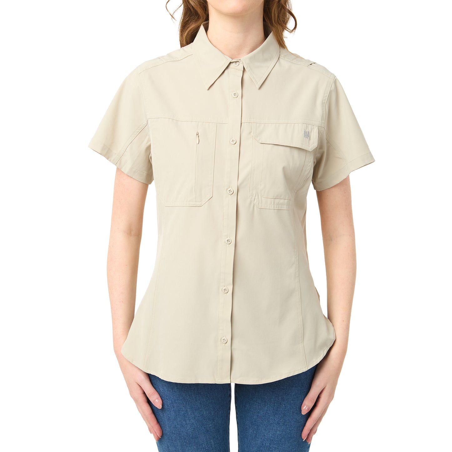 CAMISA DE DAMA / LAS PERLAS 2.0 S/S / OUTDOOR ADVENTURE