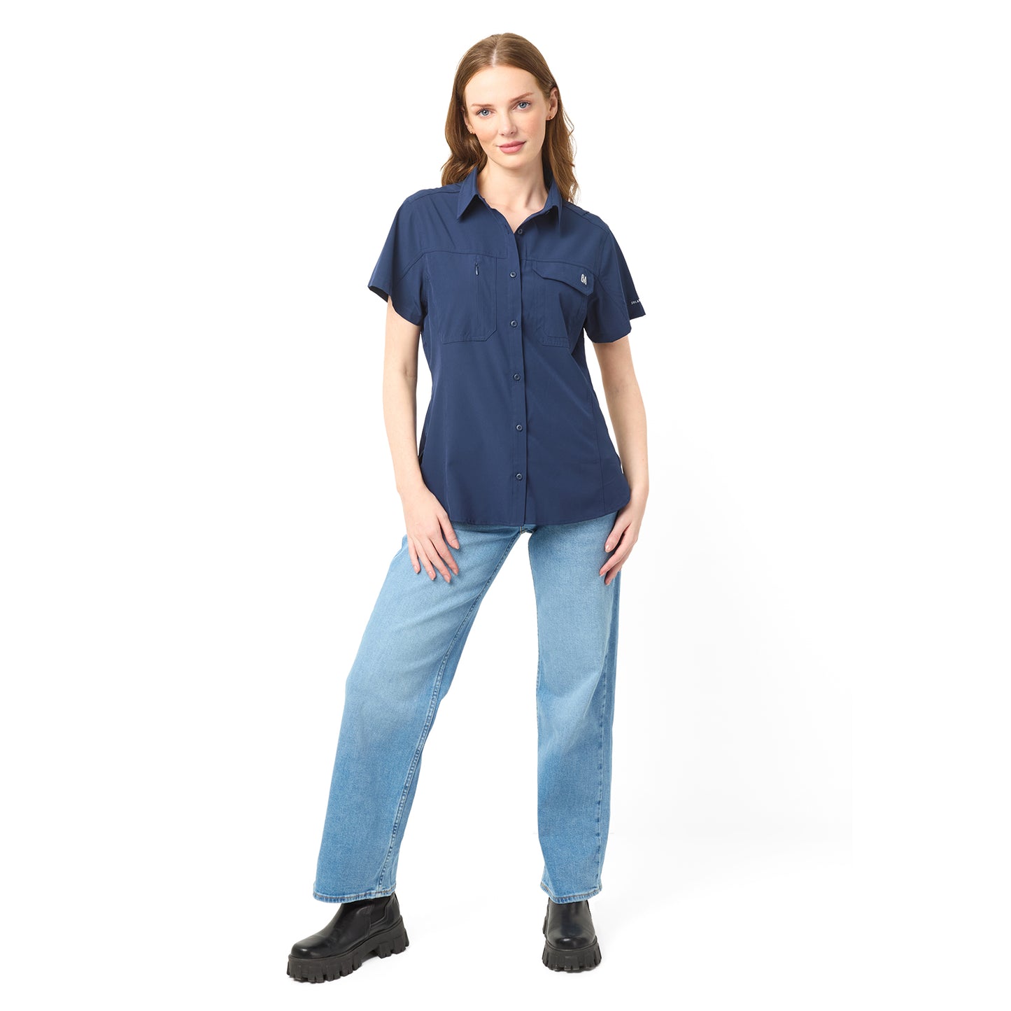 CAMISA DE DAMA / LAS PERLAS 2.0 S/S / OUTDOOR ADVENTURE