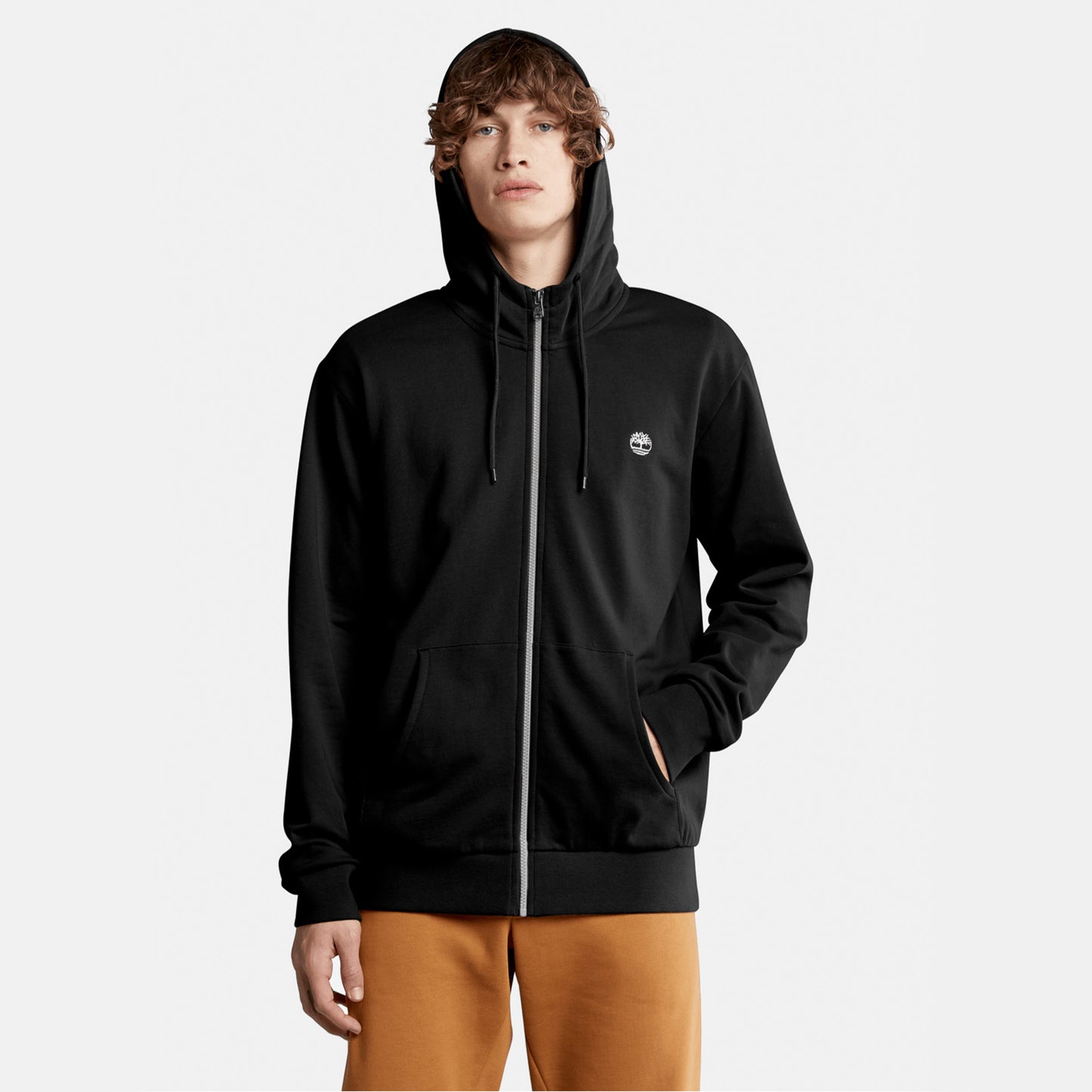 HOODIE HOMBRE TFO CHEST LOGO FULLZIP LO / TIMBERLAND