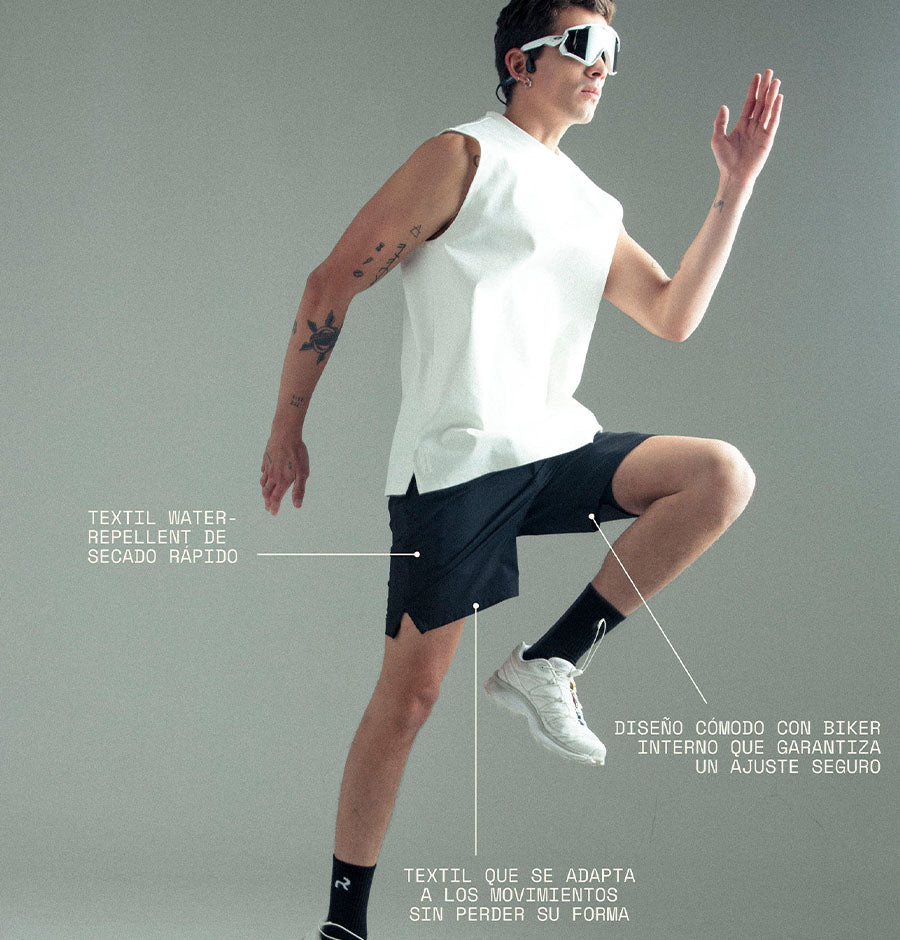 SHORT ENDURE SEMI FIT / REMANENCE