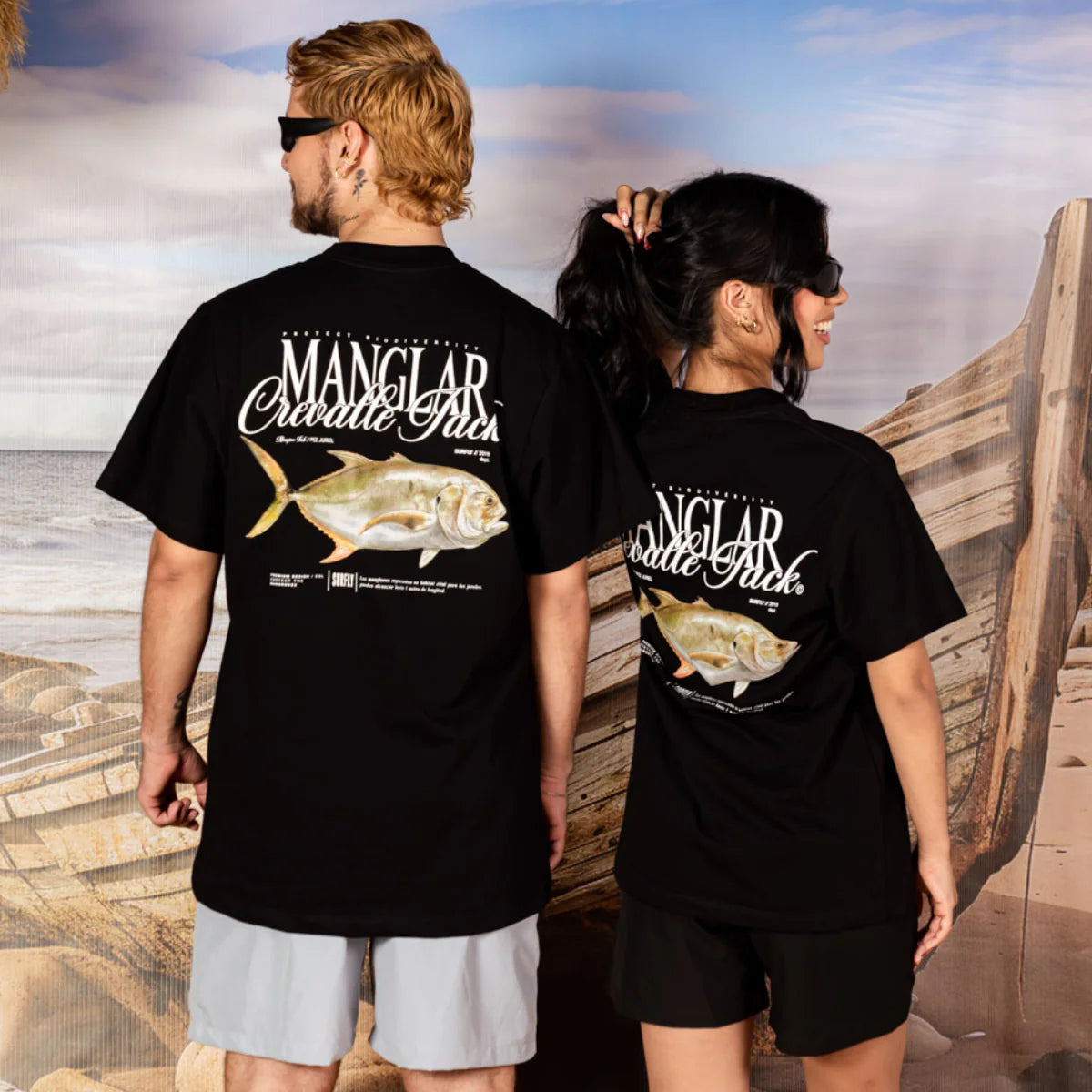 CAMISETA HOMBRE/ MANGLAR / SURFLY