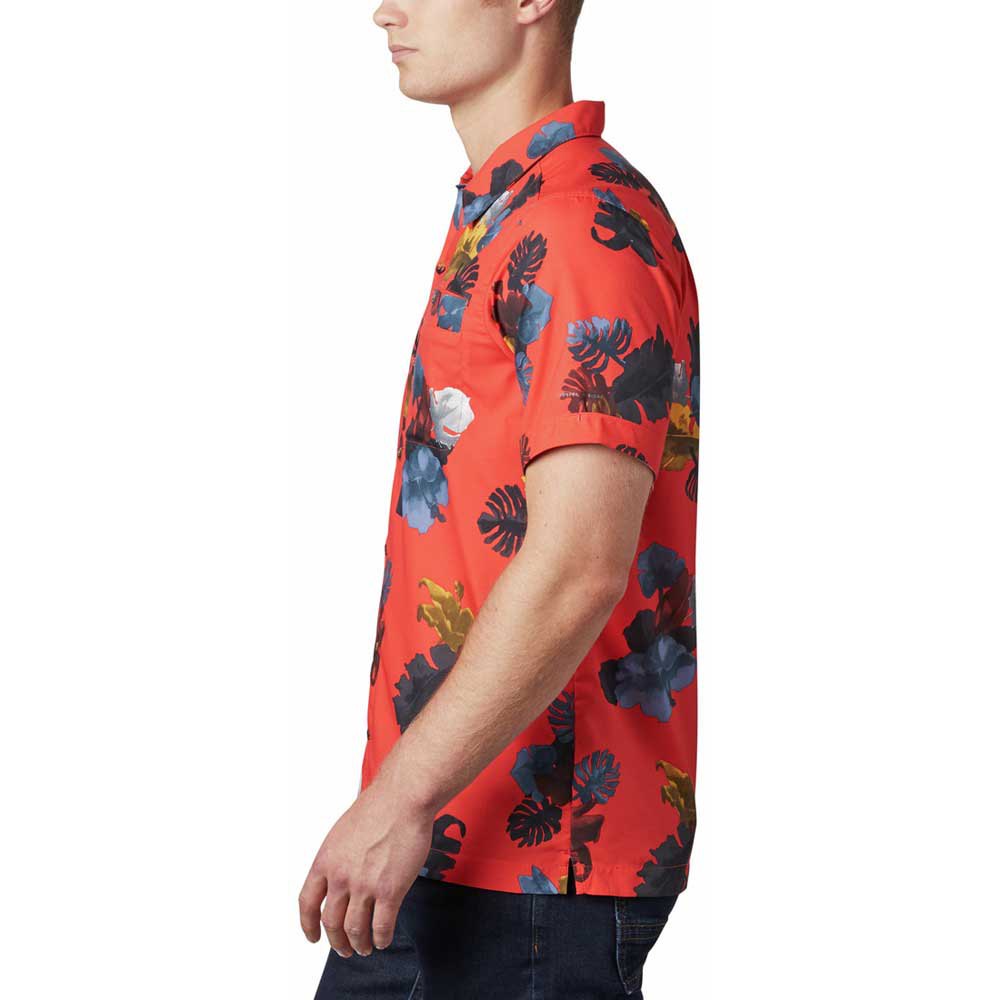 CAMISA OUTDOOR ELEMENTS™ PRINT MANGA CORTA PARA HOMBRE / COLUMBIA