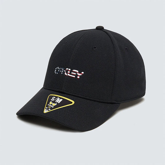 GORRA / PANELSTRETCMETALLICBLK/AMERFLAG / OUTDOOR ADVENTURE