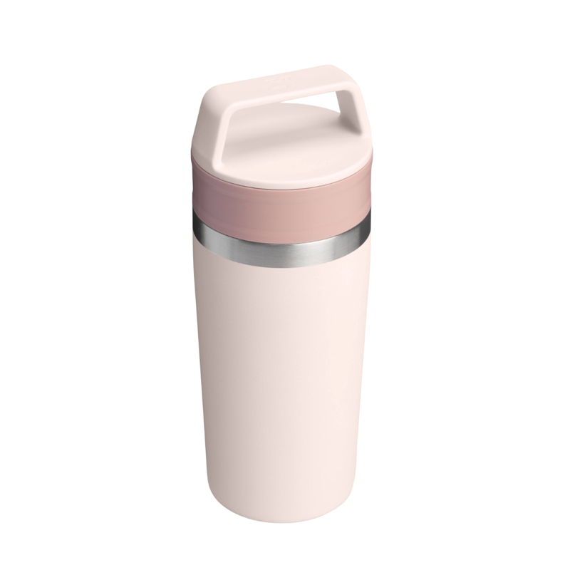 TERMO  CAFÉ-TO-GO TRAVEL MUG 12OZ (355ML) ROSE QUARTZ  / STANLEY