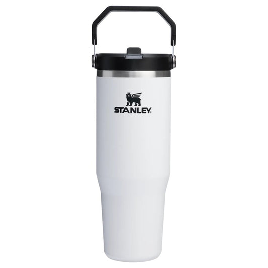 TERMO  ICEFLOW FLIP STRAW TUMBLER 2.0 30OZ (887ML) CHALK  / STANLEY