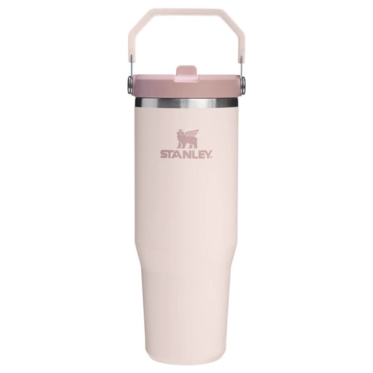 TERMO  ICEFLOW FLIP STRAW TUMBLER 2.0 30OZ (887ML) ROSE QUARTZ  / STANLEY
