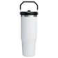 TERMO  ICEFLOW FLIP STRAW TUMBLER 2.0 30OZ (887ML) CHALK  / STANLEY