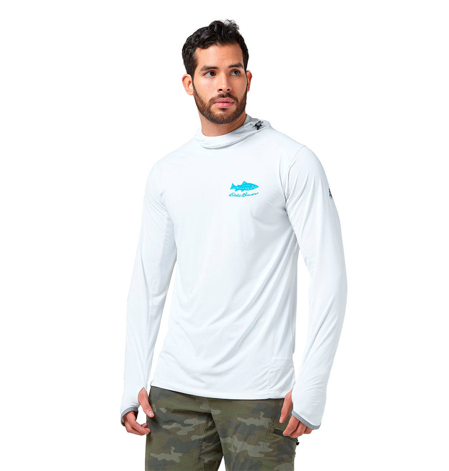 CAMISETA DE HOMBRE SOLARFOIL GONE FISHING GRAPHIC / EDDIE BAUER