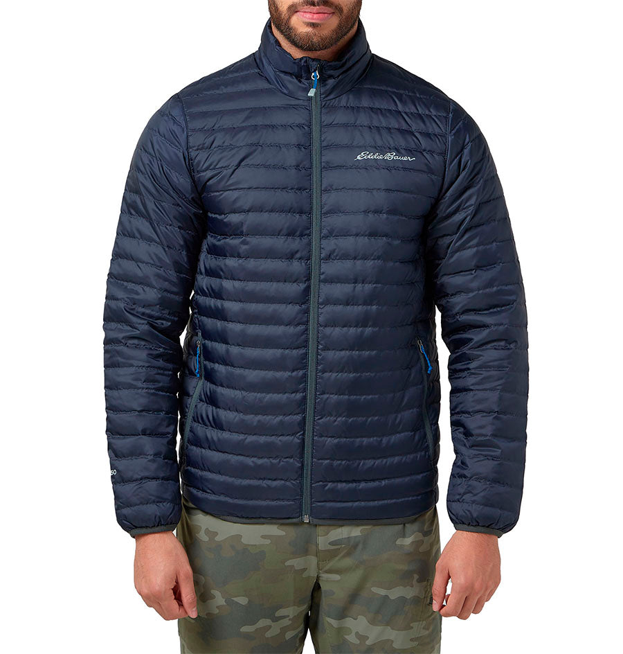 Chaqueta Eddie Bauer Microlight Down Azul oscuro Hombre | Outdoor Adventure Col