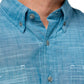 Camisa Manga Corta Bauer Guide Azul Hombre | Outdoor Adventure Colombia
