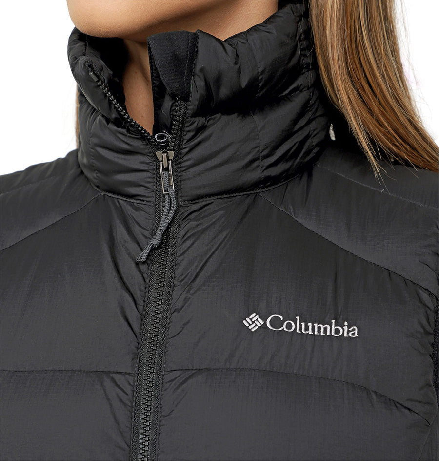 #color_negro Chaleco Columbia Powerfly Down™ Mujer | Outdoor Adventure Colombia