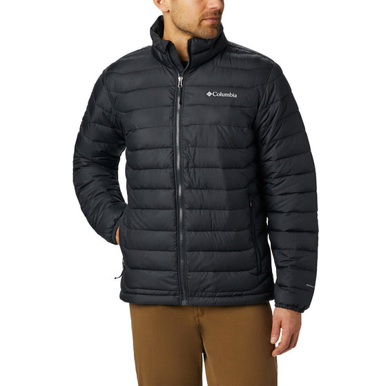 #color_negro-mountain Chaqueta De Pluma Colombia Powder Lite™ Hombre | Outdoor Adventure Col