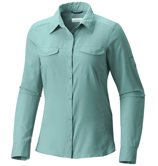 #color_verde-fossil Camisa Columbia Silver Ridge™ Lite Mujer | Outdoor Adventure Colombia