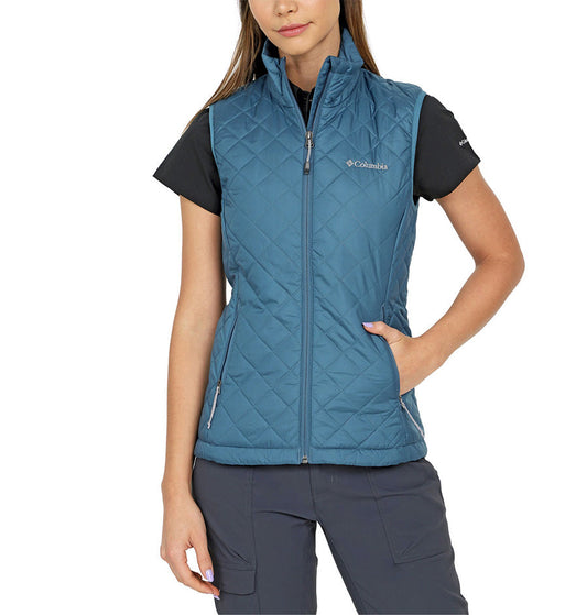 Chaleco Columbia Dualistic™ Mujer Azul | Outdoor Adventure Colombia